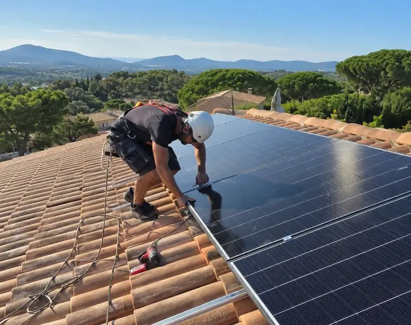 Installateur panneaux solaires Tesson — pose photovoltaïque sur toiture